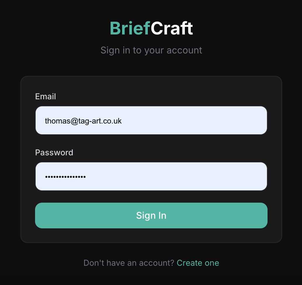 Login Page